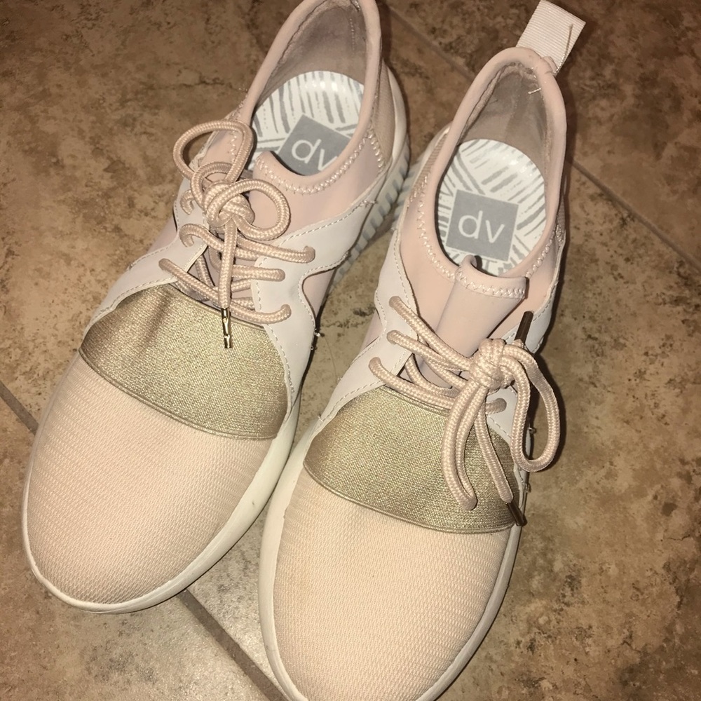 Blush sneakers
